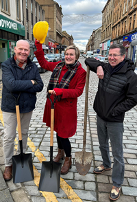 West Blackhall Street regeneration work start